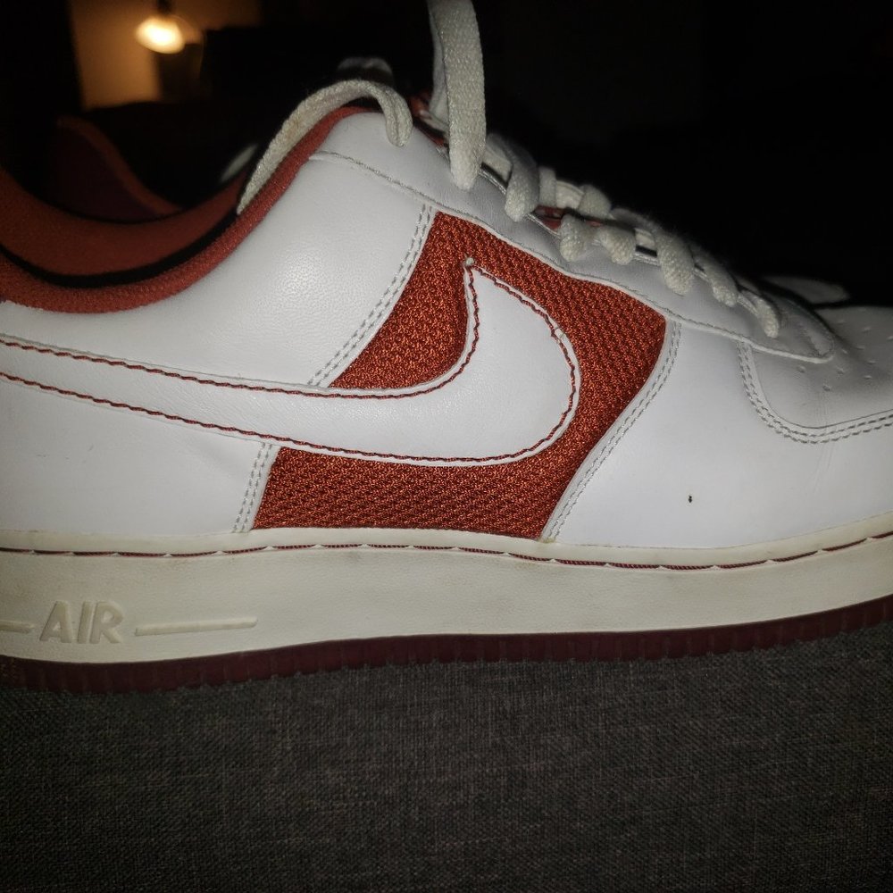 NIKE AF 1 - XXV - Baltimore Cloverdale Courts White-Red -12